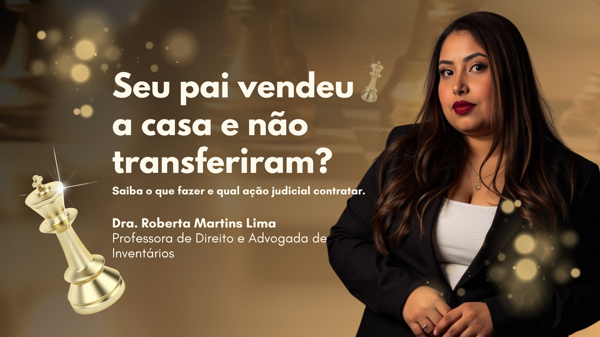 (#13) Seu pai vendeu a casa e não transferiram para o nome?