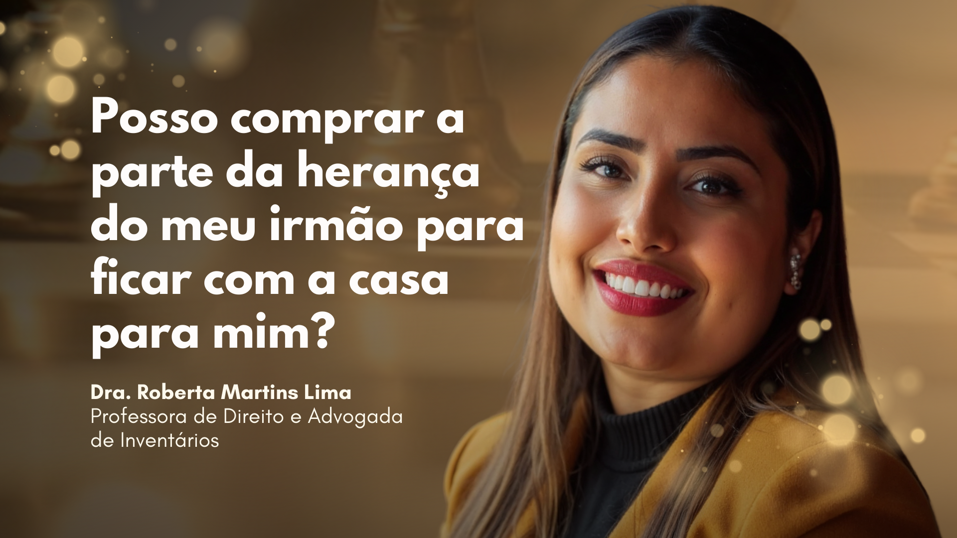 Posso comprar a parte da herança do meu irmão para ficar com a casa para mim?